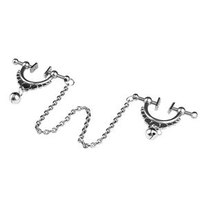 QKKQ corps chaîne collier réglable en acier inoxydable corps pinces avec chaîne Non Piercing Clip sur corps bijoux cadeau - Product Image 4
