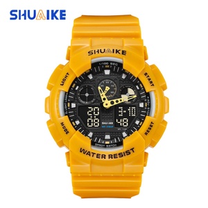 Montre de sport numérique multifonctionnelle personnalisable, étanche, à lumière froide, pour homme - Product Image 2