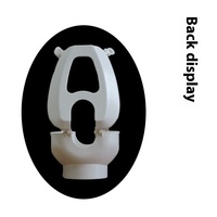 Support rectangulaire en plastique pour pigeons, cadre fixe léger, durable, réutilisable, toutes saisons, seringue d'alimentation, distributeur d'injection