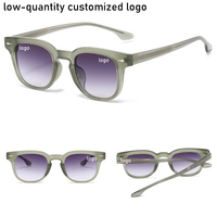 Lunettes de soleil classiques de haute qualité en TR90 pour hommes et femmes, design rond TR, verres polarisés optiques UV400, lunettes de soleil rondes tendance en TR