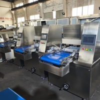 Machine à presser les alfajores multifonctionnelle, machine automatique de fabrication de biscuits et de boules de pâte, ligne de production