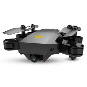 Drone lipat RC 2.4GHz, Drone Quadcopter RC waktu terbang panjang dengan kamera HD Wifi