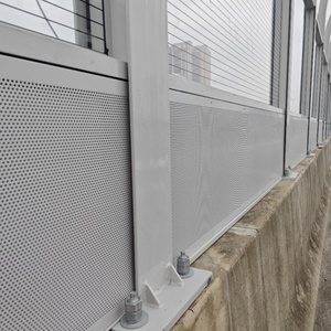 Panneau de barrière acoustique extérieur en PVC et acrylique transparent/vert, réduction du bruit de 80 %, anti-corrosion, résistant au <span class=keywords><strong>feu</strong></span>, utilisation hospitalière - Product Image 6