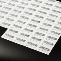 FBA código de barras etiqueta SKU envío correo impresión pegatina papel adhesivo A4 hojas de etiquetas 1 2 4 6 21 23 27 30 40 44