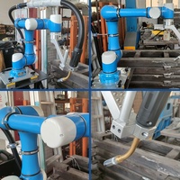 Robot de Soldadura Industrial de 6 Ejes para Soldadura MIG/MAG de Vigas en H, Motor de 2kW 220V, Servicio Local en Europa