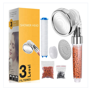 Filtro <span class=keywords><strong>de</strong></span> Cabezal <span class=keywords><strong>de</strong></span> Ducha Ahorrador <span class=keywords><strong>de</strong></span> Agua, Elimina el Cloro y el Sulfito <span class=keywords><strong>de</strong></span> Calcio - Product Image 1