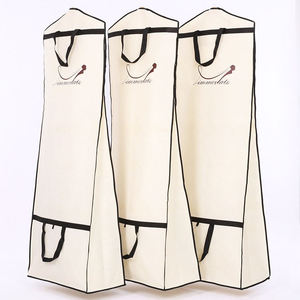 Housse de rangement pour vêtements de mariage avec logo personnalisé, anti-poussière, grande taille, en tissu non tissé INFFY Apparel Use - Product Image 2