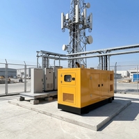 Groupe électrogène diesel silencieux triphasé certifié Euro3 de 175KW, 180KW, 185KW, 190KW, 195KW, 200KW, 250KVA pour l'alimentation électrique des mines africaines