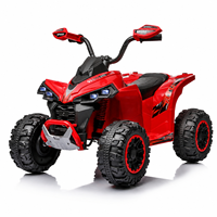 Quad électrique pour enfants de 5 à 7 ans, alimenté par batterie RT 12V4.5Ah, double moteur, tout-terrain, 4 roues, LED, musique, ABS plastique