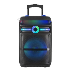 12inch Loa di động với micro RGB đèn Led điều khiển từ xa cho Đảng & sử dụng ngoài trời TWS Aux <span class=keywords><strong>USB</strong></span> TF FM - Product Image 2