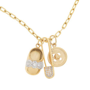 Armoire dorée | |   Charme de pendentif pour vêtements et vie quotidienne | |   Pendentif en acier inoxydable plaqué or 18 carats PVD en gros pour la fabrication de bijoux - Product Image 4