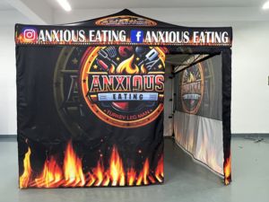 Продавец еды палатка на заказ, горячая Распродажа, 10 х10, всплывающий навес, рекламная наружная рекламная палатка для беседок - Product Image 5