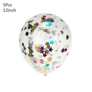 Ballons à paillettes en <span class=keywords><strong>or</strong></span> <span class=keywords><strong>Rose</strong></span> argent, 12 pouces, confettis à paillettes ronds transparents pour décoration de mariage, fête d'<span class=keywords><strong>anniversaire</strong></span> - Product Image 5
