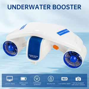 Scooter eléctrico submarino de 480W, propulsor de agua de doble velocidad, potenciador subacuático para <span class=keywords><strong>buceo</strong></span> en piscina oceánica, novedad - Product Image 2