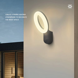 Luz de pared led nórdica SKD, iluminación de montaje en pared de aluminio para pasillo - Product Image 1