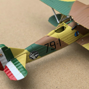 Modellini di Aerei della Seconda Guerra Mondiale 1/72, Caccia Fiat CR.32 Biplano 1:72, Kit Modellini di Aerei Italiani in Metallo Pressofuso - Product Image 4