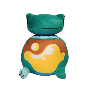 Juguete de Peluche de los Caballeros de Guinevere de Algodón Orgánico y Algodón PP, con Sombrero Morado, Muñeco de Peluche Verde, Mercancía de Juego para Fans - Product Image 3