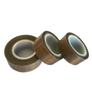 <span class=keywords><strong>Cinta</strong></span> Adhesiva de Tela de Fibra de Vidrio Recubierta de PTFE de Alta Resistencia a la Temperatura de 0.13mm 0.18mm para Máquina Selladora al Vacío - Product Image 5