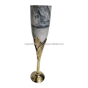 Copa de cristal de cuerno para beber, copa de cuerno con logotipo personalizado hecho a mano Vikingo, copa de cuerno para beber para fiesta y Copa de cerveza/vaso - Product Image 2
