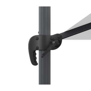 Easy Push and Crank System Patio Paraguas 300x300 cm Base conveniente para uso en exteriores - Product Image 6