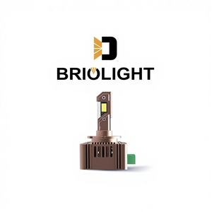 Briolight 2026 Phares LED Haute Puissance 65W CANbus Sécurité Blanc Froid 6500K Neuf Compatible Rénovation/Mise à Niveau D1S - Product Image 1