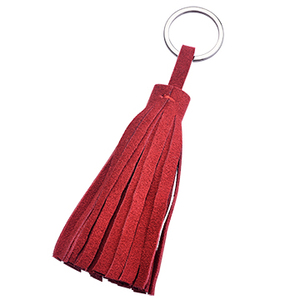 Porte-clés de voiture en cuir véritable en stock, diverses couleurs, forme personnalisée écologique, vente chaude - Product Image 4