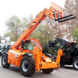 Chariot télescopique tout-terrain diesel 4x4 certifié CE, adaptable et polyvalent, 5 tonnes, portée de 7 m, 14 m, 18 m, pour une utilisation sécurisée - Product Image 4