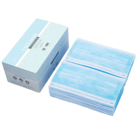 Masques faciaux jetables colorés 50 pièces pour adultes, extérieur, maison, bureau, école, en tissu non tissé, avec élastiques pour les oreilles, 3 plis, ASTM Niveau 1 2