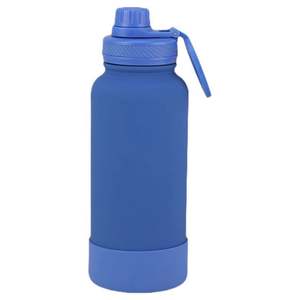 Bouteille d'eau de sport de poche en acier inoxydable de 650ml Bouteille d'eau extérieure portable Bouteille isolée sous vide Personnalisation - Product Image 3