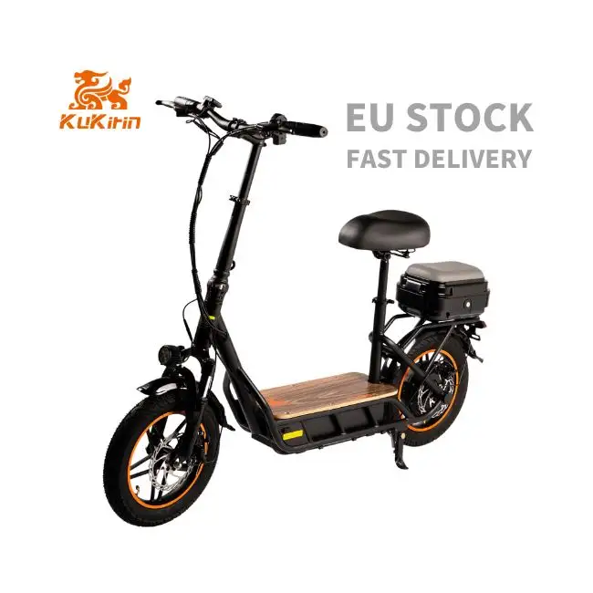 HORS STOCK Vente à chaud Prêt à expédier Capacité d'escalade Kukirin 15 degrés C1 PRO Trottinette électrique à 2 roues