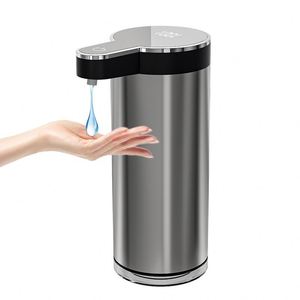 Ready Stock New ST01 Portable Disposable Automatic <b>Sensor</b> Foam Hand Sanitizer Dispenser Lithium <b>Battery</b> Stainless Steel - Product Image 6