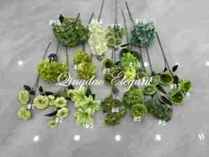 Flor mixta <span class=keywords><strong>de</strong></span> tacto Real Artificial <span class=keywords><strong>de</strong></span> alta calidad para mesa <span class=keywords><strong>de</strong></span> fiesta, pieza central, decoración <span class=keywords><strong>de</strong></span> boda para el hogar, naranja, superventas <span class=keywords><strong>de</strong></span> - Product Image 6