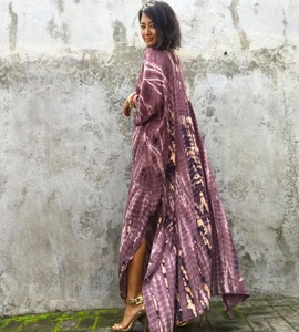 Caftán de verano para mujer, ropa perfecta, rayón, Batik, Bali - Product Image 2