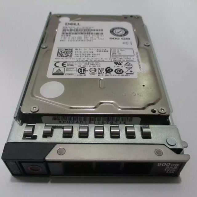 DELL 900G 15K SAS 12GB 2.5'' Hard Disk DELL 0YKT0W YKT0W High Speed Storage HDD for Data Center Virtualization Database