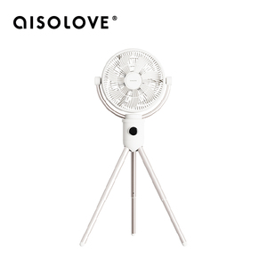 Xách tay USB không dây điều khiển từ xa thông minh <span class=keywords><strong>mini</strong></span> quạt trần với Tripod LED ánh sáng cho cắm trại - Product Image 2