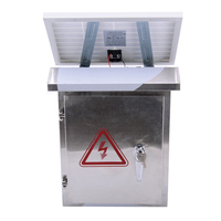 Électrificateur de clôture solaire robuste pour extérieur HPS050 avec panneau solaire 10W et indicateur d'impulsions pour l'élevage