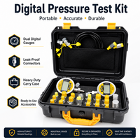 Kit de test de pression hydraulique pour machines de construction, excavatrices, chargeuses et bulldozers