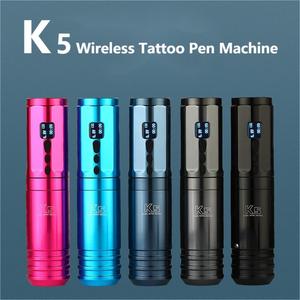 Machine à tatouer sans fil professionnelle de haute qualité avec moteur sans noyau, batterie rechargeable, stylo à tatouer, aiguilles à cartouche, permanent - Product Image 6