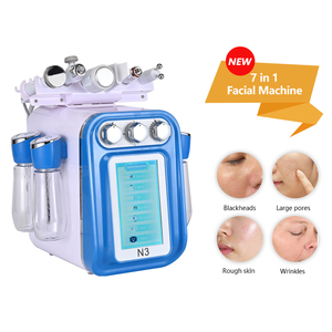 Appareil de microdermabrasion à usage domestique, beauté blanche, 7 en 1, machine de rajeunissement de la peau pour une peau propre, exfoliation, amélioration de l'absorption - Product Image 1