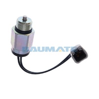Solénoïde de coupure de carburant de haute qualité Baumate, solénoïde de verrouillage de bobine, vanne de solénoïde 6677383 pour chargeuses Bobcat 863 963 S130 S150