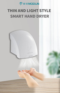 Sèche-mains électrique automatique 2000W avec capteur, en plastique ABS, pour usage commercial, hôtelier et domestique - Product Image 3