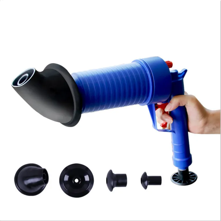 Toilet Plunger Air Power Badkamer Plunger Hoge Druk Afvoer Blaster Gun Krachtige Voor Badkamer