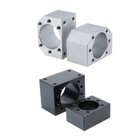 Support de fixation en aluminium KYDCN 12 mm pour écrou, siège d'écrou et support DSG12H pour vis à billes de 12 mm de diamètre SFU 1204 1205 SFS 1210 pour CNC