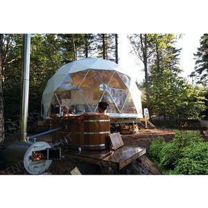 เต็นท์ทรงกลมสองชั้นกันน้ำได้เต็นท์สำหรับโรงแรมรีสอร์ทเต็นท์โดมทรงโดมขนาดใหญ่กันน้ำได้หรูหรา - Product Image 2