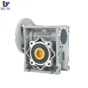 RV050 RV063 NMRV Series Ratio 5-100 Speed Reducer Aluminum Housing Worm Gear Reducers Gearbox