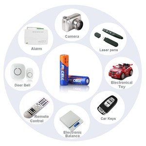 Щелочная батарея pkcell 12v a27 27a l828 сухие ячейки для электроники - Product Image 6