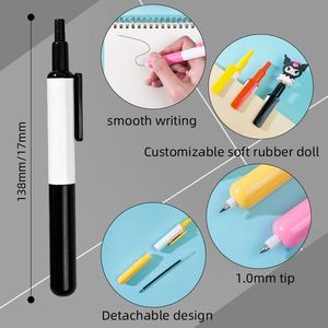 Stylo bille publicitaire personnalisable avec logo, encre noire 1,0 mm, en plastique, impression UV, idéal pour hôtels et entreprises - Product Image 3
