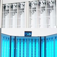 Cabine de photothérapie UVA UVB pour tout le corps KN-4001AB pour le traitement du psoriasis, du vitiligo et de l'eczéma, système de luminothérapie médicale