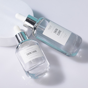 2025 mới nhất thiết kế thời trang mỹ phẩm Chai Thủy Tinh đặt 50g Kem Jar 30ml 50ml 80ml 100ml Lotion huyết thanh chăm sóc da chai thủy tinh - Product Image 5