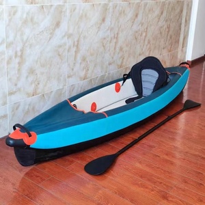 PVC Infla table Kayaks Ein-Personen-Großhändler Hersteller von aufgeblasenen Ruderbooten mit benutzer definiertem Logo - Product Image 3